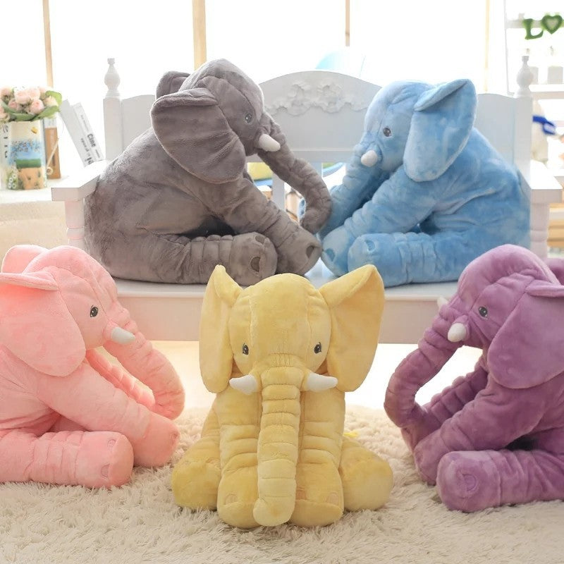 Baby with elephant pillow best sale